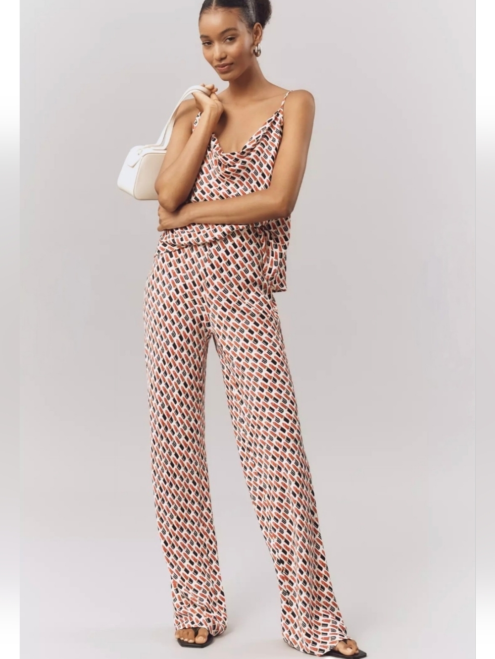 Anthropologie The Tilda Printed Pant Sz XL